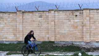 Граница с Абхазией в Адлере