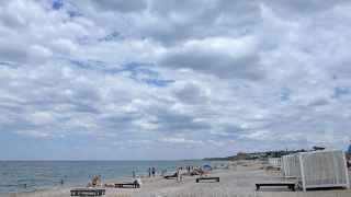 Пляж в Севастополе