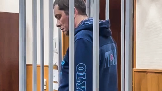 Генеральный директор АО «НПП "Геофизика-Космос"» Евгений Фомичев во время избрания меры пресечения в Басманном суде