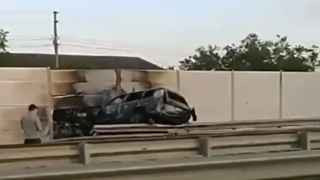 Автомобиль, в котором ехал помощник назначенного Кремлем вице-премьера Запорожской области Владимир Епифанов