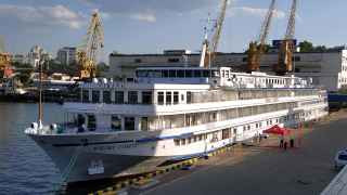 Пассажирское судно в порту Одессы (CC BY-SA 4.0)