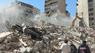 Бейрут после обстрела