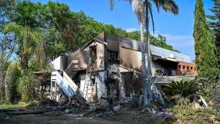 Кибуц в Израиле после нападения боевиков ХАМАС