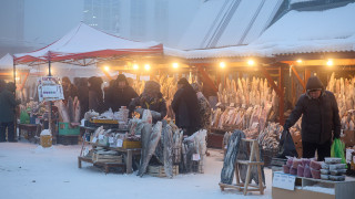 Рынок в Якутске