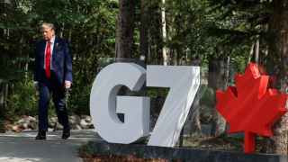Дональд Трамп на саммите G7 в Кананаскисе, Канада, 16 июня 2025 