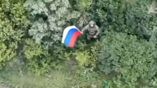 Фейковый российский солдат у якобы захваченного поселка Белый Колодезь в Харьковской области