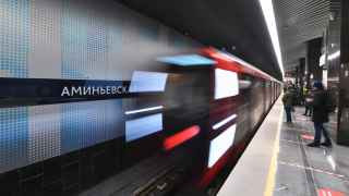 Эстетика павильонов «Аминьевской» минималистична — прямые линии и чистые геометрические формы. Фасады отделаны металлическими панелями в сочетании с витражными конструкциями.