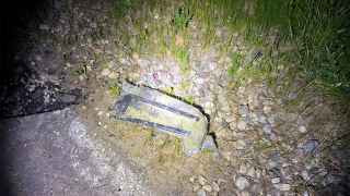 Обломки дрона в Смоленской области