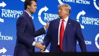 Чарли Кирк и Дональд Трамп