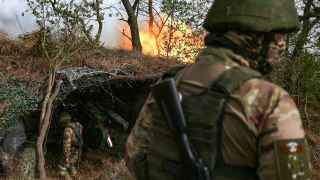 Российские военные в Херсонской области Украины