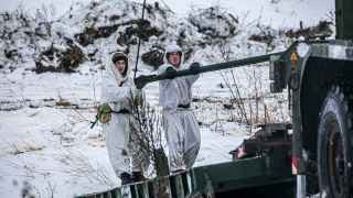 Тактическое учение с инженерами гвардейской Краснознаменной общевойсковой армии ЗВО в Воронежской области.