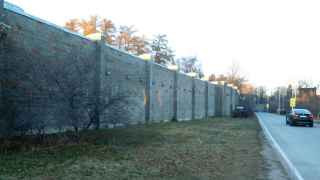 Забор резиденции Путина в Ново-Огарево