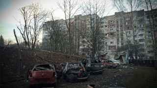 Последствия российского обстрела Львова.