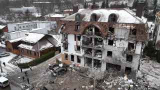 Отель «Парк» в Харькове после российского удара