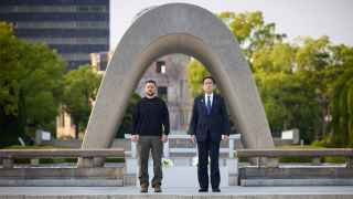 Президент Украины Владимир Зеленский во время саммита G7 в Японии