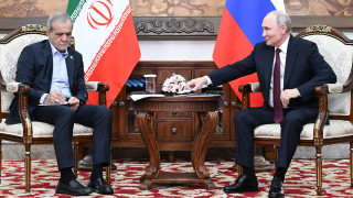 Владимир Путин и президент Ирана Масуд Пезешкиан
