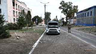 Украинский военнослужащий в Судже Курской области