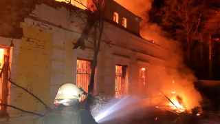 Национальный литературно-мемориальный музей украинского поэта и философа Григория Сковороды в Харьковской области после артиллерийского обстрела.