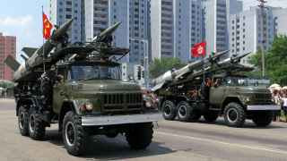 Военный парад в Пхеньяне