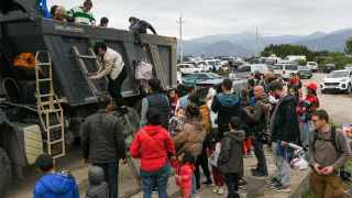 Беженцы из Нагорного Карабаха в Армении