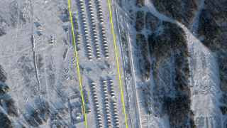 Российская военная база на границе с Финляндией