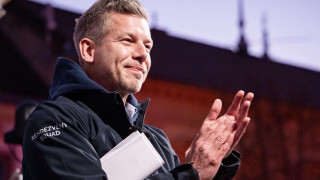 Петер Мадьяр, весьма вероятный победитель Виктора Орбана. Мадьяр по-венгерски значит венгр