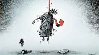 Карикатура – финалистка конкурса European Cartoon Award