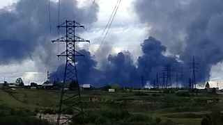 Взрывы на авиабазе «Белая» в Иркутской области