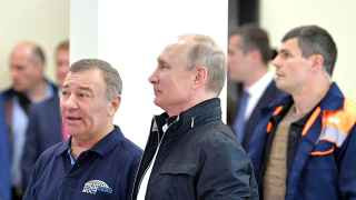 Аркадий Ротенберг и Владимир Путин