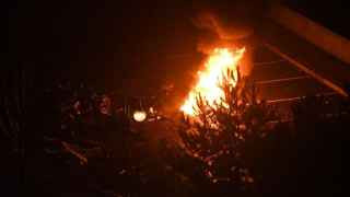 Последствия взрыва около здания администрации ДНР