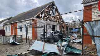 Деревня Головчино Грайворонского района после обстрела