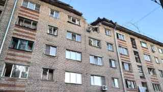 Дом в Туле после атаки