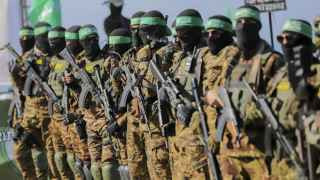 Боевики ХАМАС в городе Газ