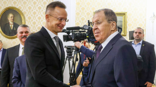 Встреча глав МИД РФ Лаврова и Венгрии Сийярто