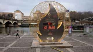 Часы обратного отчета до начала летних Олимпийских игр 2024 в Париже