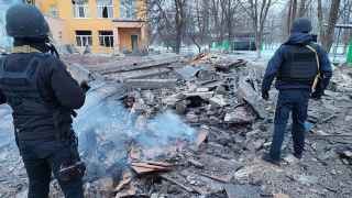 Харьков после ракетного обстрела