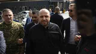 Глава украинской делегации министр обороны Украины Рустем Умеров