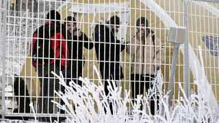 КПП "Салла" на границе Финляндии и России