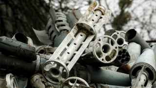 Российские снаряды в Харьковской области 