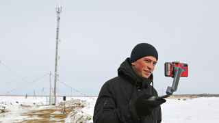 Базовая станция в Омской области