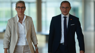 Сопредседатели партии «Альтернатива для Германии» Алис Вайдель и Тино Хрупалла