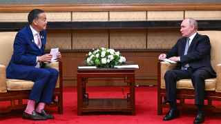 Владимир Путин с премьер-министром Таиланда Сеттхой Тхависином