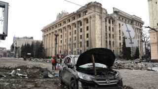 Площадь Свободы в Харькове.