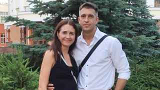 Михаил Жилин с женой Екатериной