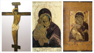 Нематериальные материальные активы: Дмитровский крест, Богородица Владимирская, Богородица Донская