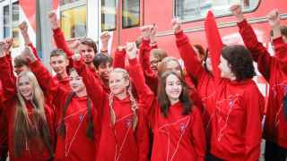 Участники Российского движения детей и молодежи (РДДМ)