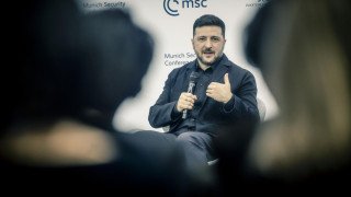 Владимир Зеленский, президент Украины, собрал большую аудиторию в Мюнхене