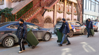 Индийские рабочие в Москве