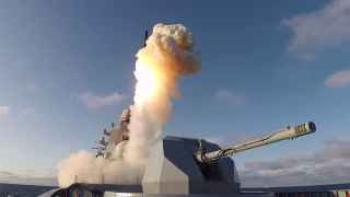 Пуск крылатой ракеты «Калибр»