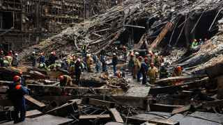 Последствия пожара в «Крокус Сити Холле» в Красногорске